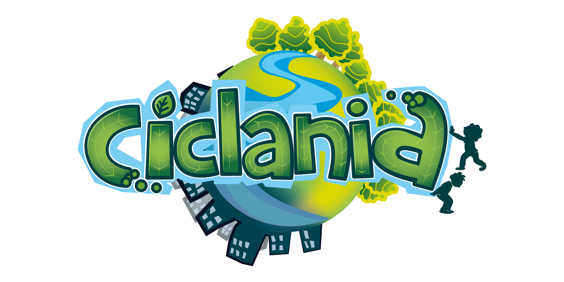 Isologotipo del videojuego Ciclania